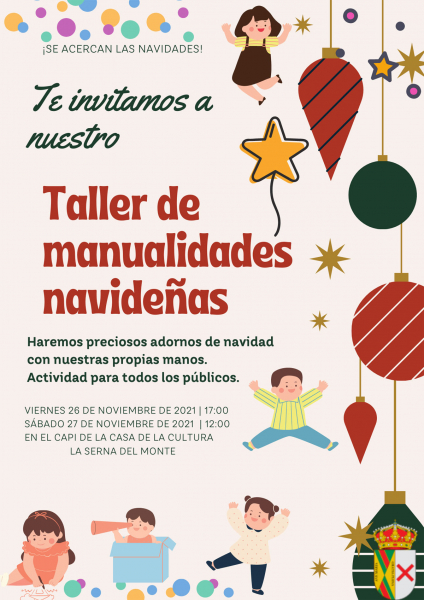 Cartel-MANUALIDADES-DE-NAVIDAD